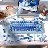 138-Key MDA Profile Keycap Set - Penguins And Winter Theme